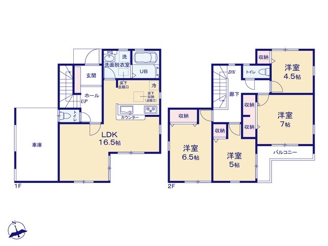 市川市若宮3丁目　1号棟